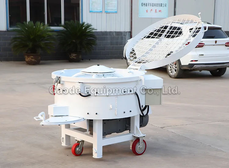 GAODETEC GRM100 Efficient Refractory Pan Mixer For Homogeneous Mixing